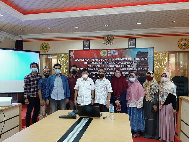 Workshop Penyusunan Dokumen Kurikulum Berbasis KKNI dan Program MBKM